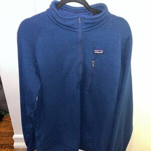 Men’s Navy Patagonia Fleece Pullover